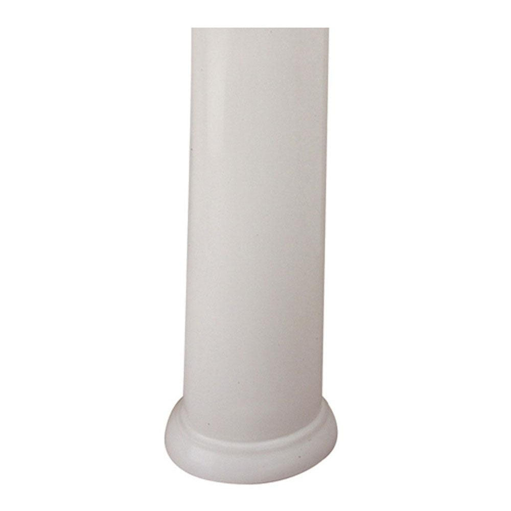 Mansfield 046587068743 339WHT White Waverly Pedestal Only