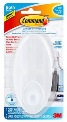 3M 3M Company BATH19-ES Command Shower Caddy Hanger 7.5 Lb