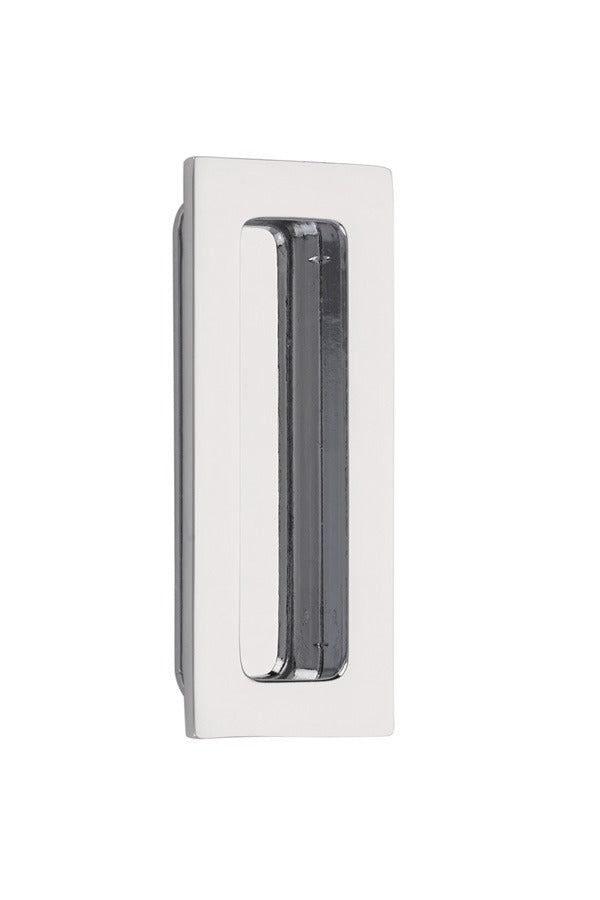 EMTEK Emtek 220304US26 Modern Rectangular Flush Pull Polished Chrome