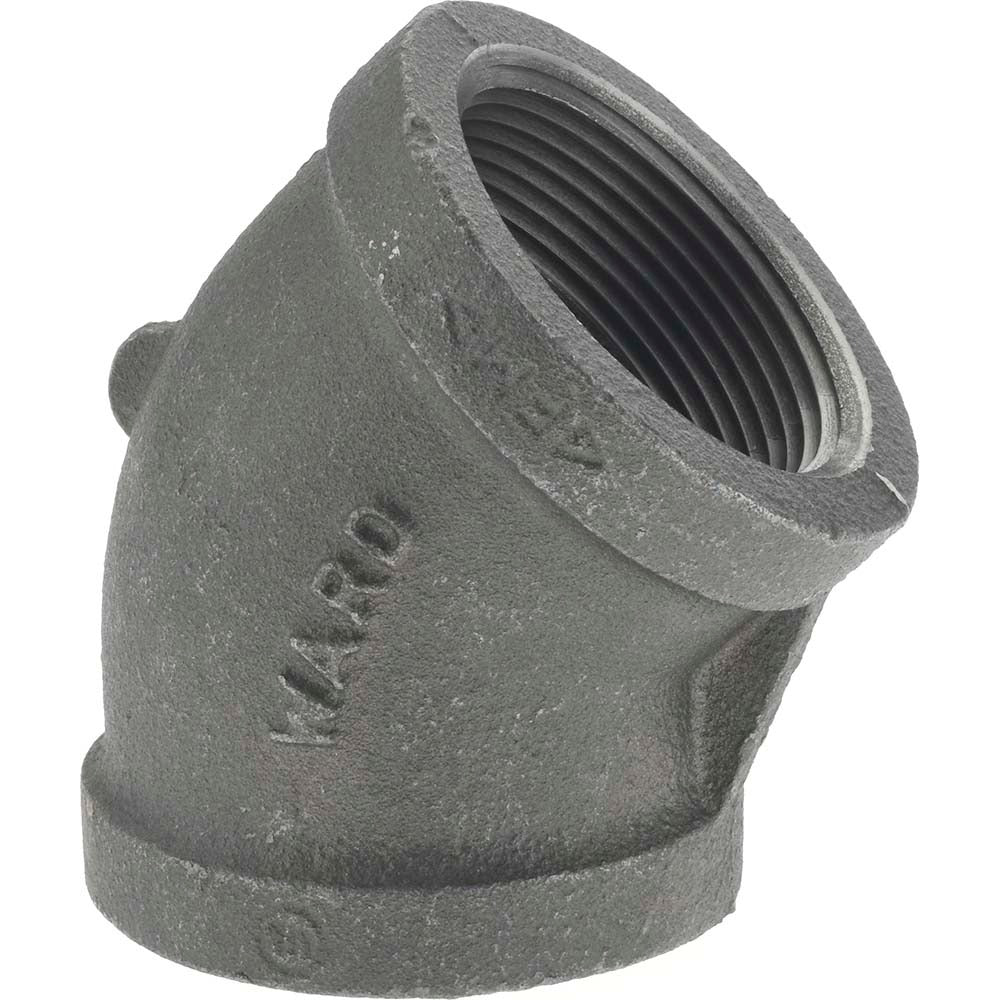 VALUE COLLECTION Value Collection B120 40 Black 45 Degree Elbow 1-1/2 in