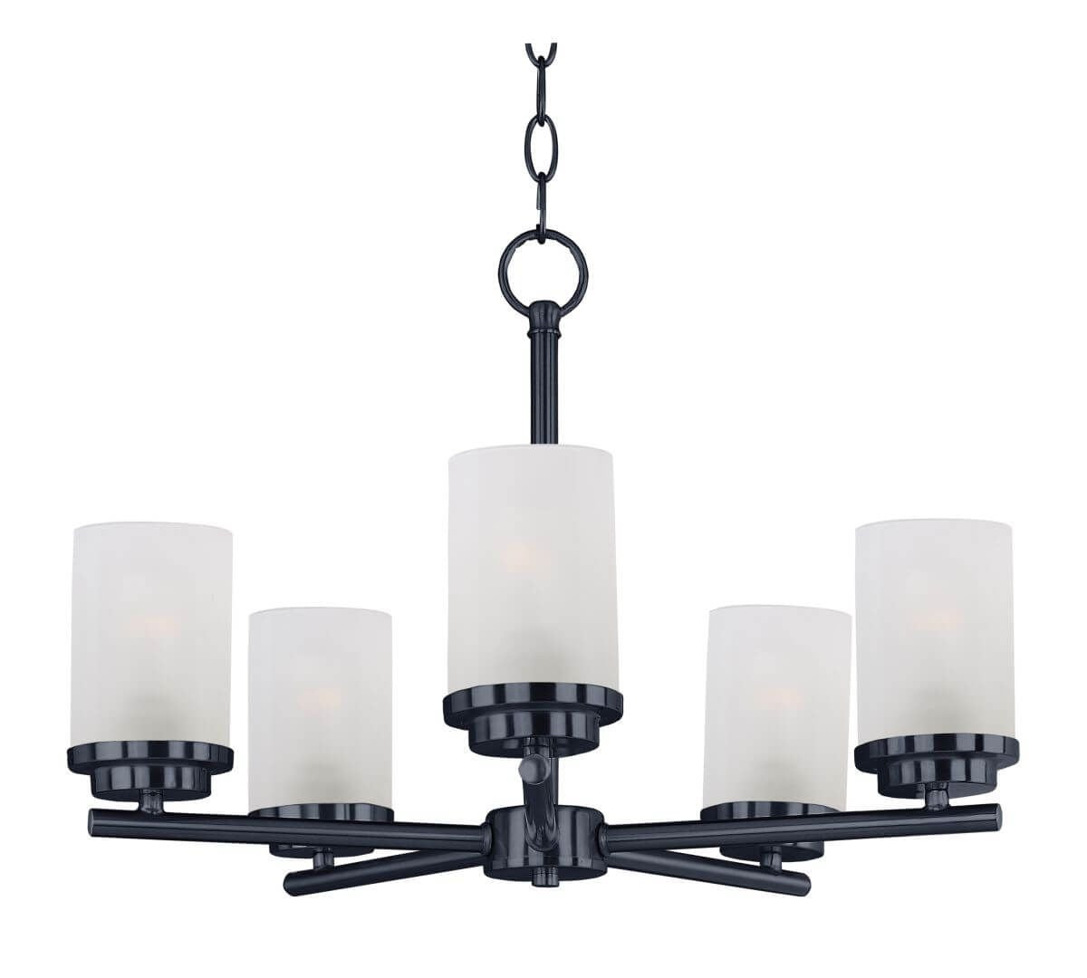 MAXIM LIGHTING Maxim Lighting 10205FTBK Corona 5 Light 300W (22 Inch / 5-Light)