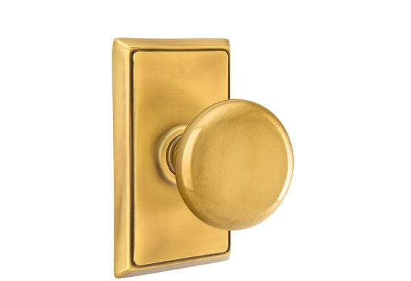 EMTEK Emtek 8521PUS7 Providence Knob Dummy Pair French Antique Brass