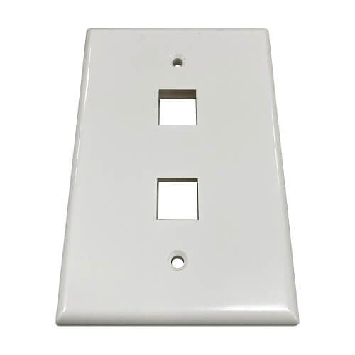 TRIPP LITE Tripp Lite N042AB-002-IVG 2-port Keystone Wall Plate