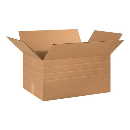 BSC PREFERRED Bsc Preferred MD241612 Multi-depth Corrugated Box 15-pack