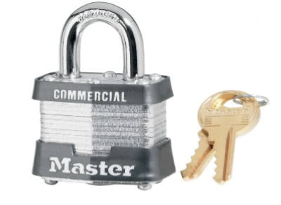 MASTER LOCK Master Lock Co 3KA-3447 Laminated Padlock Keyed Alike