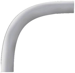 CANTEX Cantex 5121019 2 in Sch 80 24 in Radius 90 Degree Elbow (2 in / 90 degree)