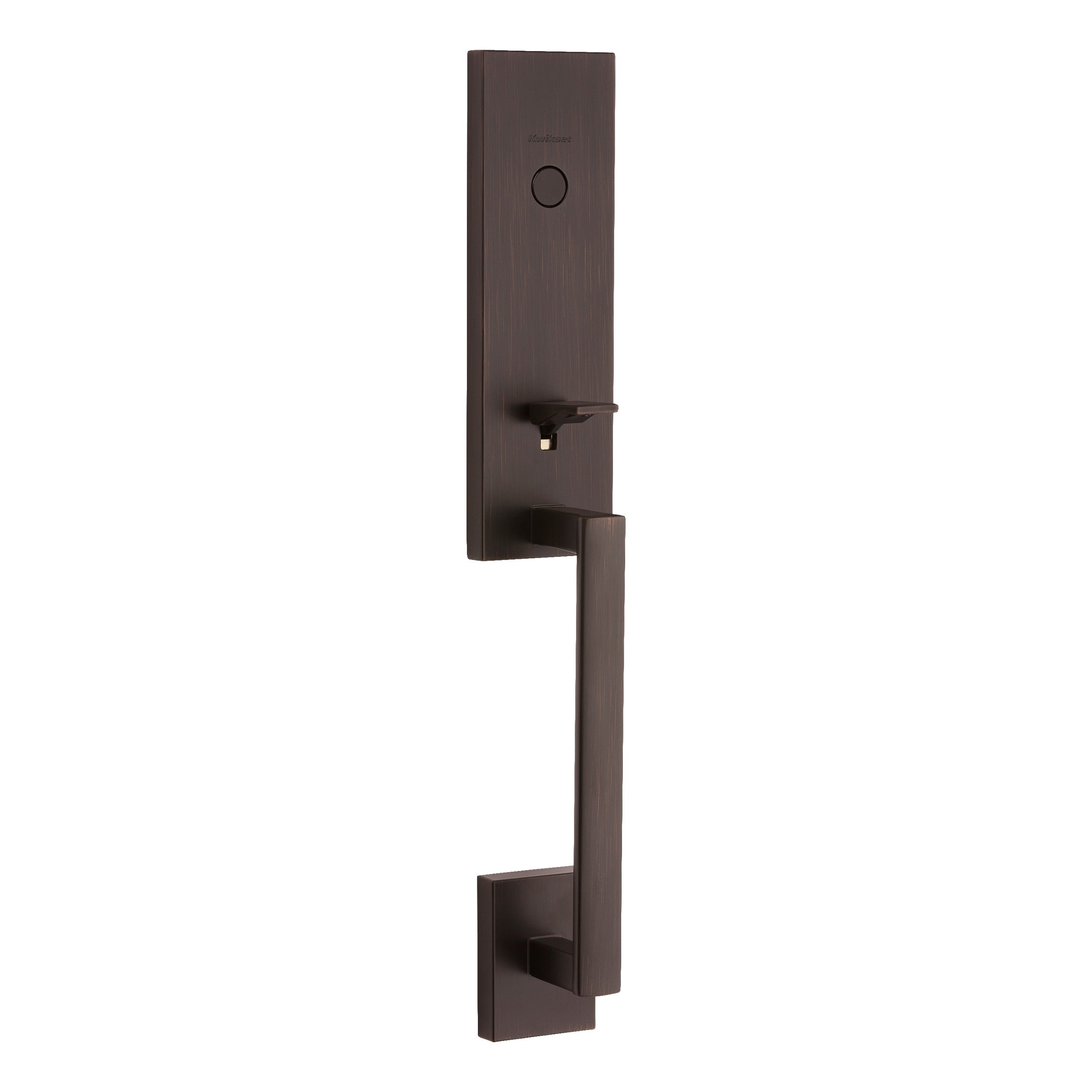 KWIKSET Kwikset 819VNHLIP-11P Vancouver Dummy Handleset Bronze