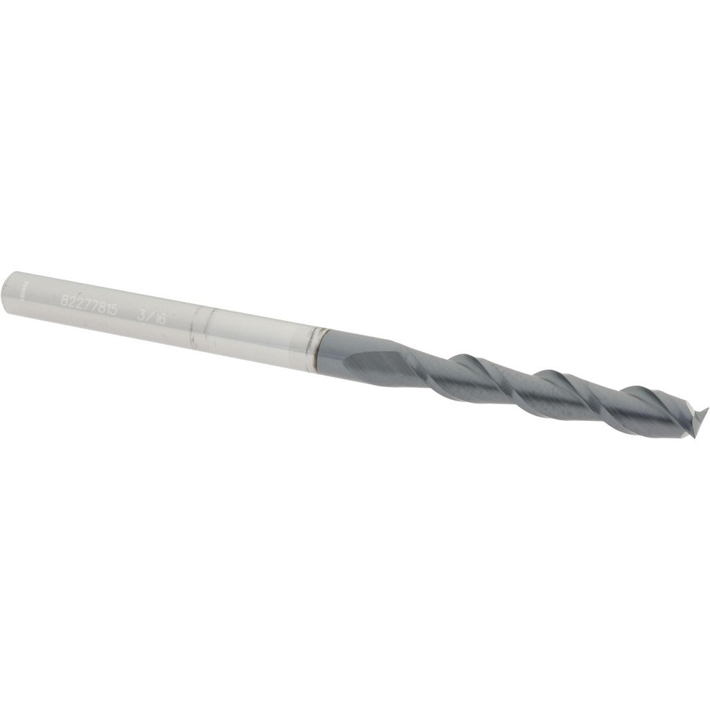 ACCUPRO Accupro 12181748 Square End Mill 3/16 in 2 Flute Carbide