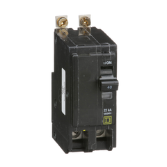 Square D QOB240VH 2-Pole 40 Amp 240 Volt Bolt-On Circuit Breaker