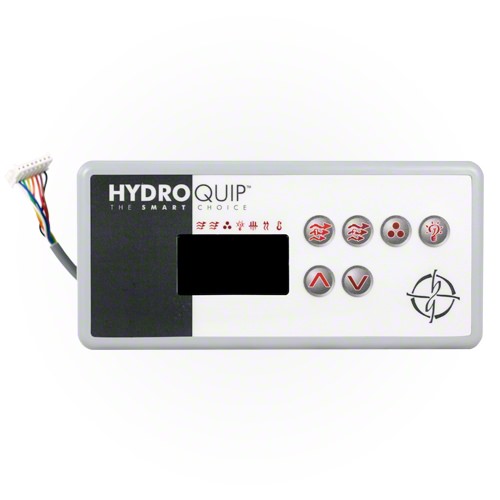 HYDROQUIP 34-0197-K Topside Eco 3,6 Button Control with 10ft Cord