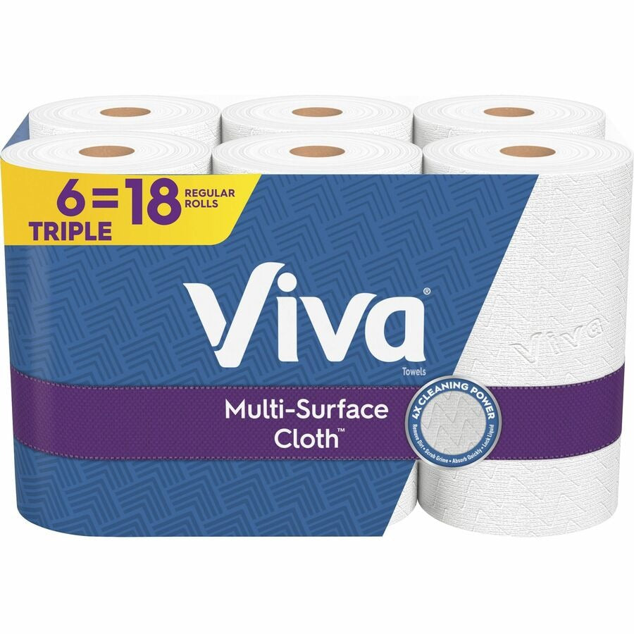 KIMBERLY-CLARK Kimberly-Clark KCC53663 Viva Choose-A-Sheet Paper Towels 6 Pack