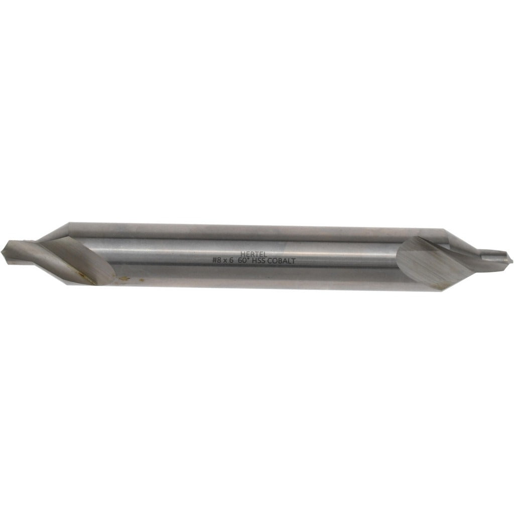 HERTEL Hertel H-81186080600 Combo Drill Countersink Cobalt