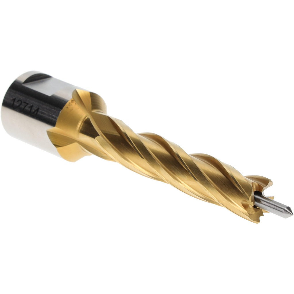 HOUGEN Hougen 12714 Annular Cutter 7/16 in 2 in Depth Hss Tin
