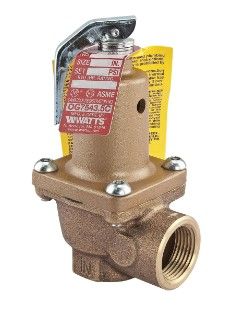 Watts 121475 Pressure Relief Valve 45385 In Nominal 100Psi Pressure