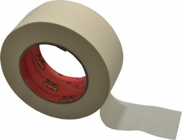 3M Scotch 7000048415 Masking Tape 2 in 60 Yd Tan High Temp