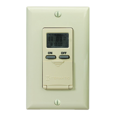 Intermatic EI500C 7-Day 120 VAC 60 Hz 15 Amp Ivory Programmable Timer