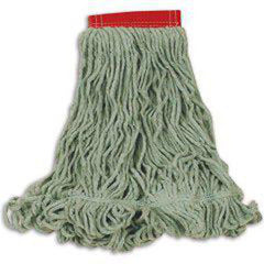 Rubbermaid FGD25306GR00 Super Stitch 5 x 5 in. Cotton and Synthetic Yarn Blend Wet Mop in Green