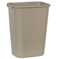 Rubbermaid FG295700BEIG Waste Basket Large Rectangular Trash Can 10 Gallon Replacement MPN