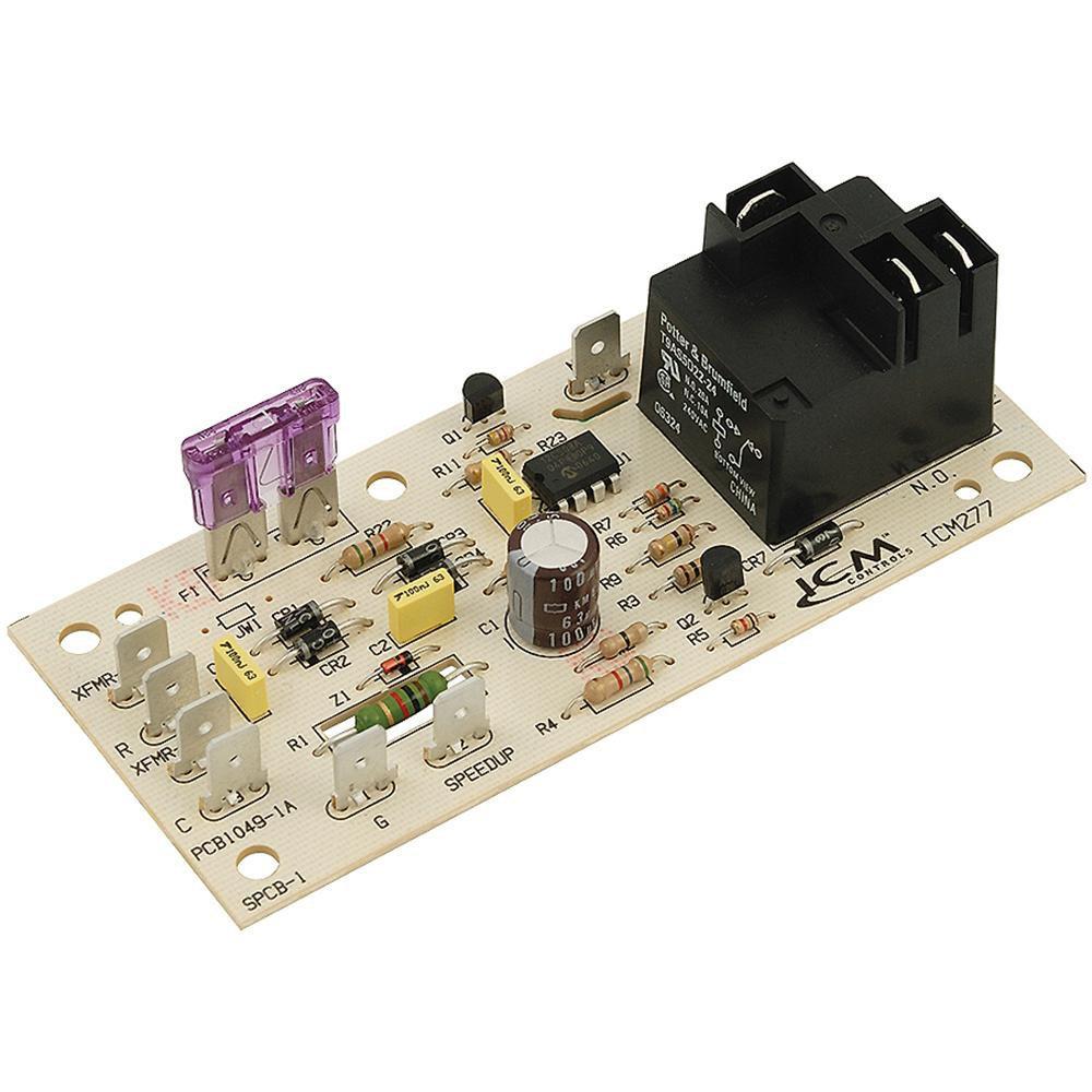 ICM Controls ICM277C Fan Control Board 30 V Input 30 V Control Replacement for Goodman B1370735S