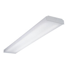 Metalux 4WNLED-LD4-40SL-F-UNV-L840-CD1-U Utility LED Wraparound, 4000 Lumens, 120 to 277 V