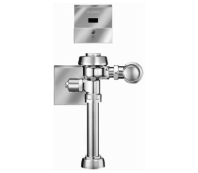 SLOAN 111 Royal 1.6 GPF Electronic Sensor Diaphragm Flushometer Polished Chrome