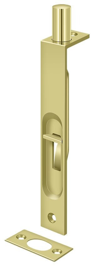 DELTANA Deltana 6FBS3 Flush Bolt Heavy Duty Square 6 Inches