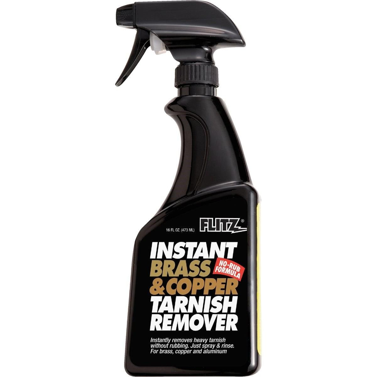 FLITZ FLITZ BC01806 Instant Brass and Copper Tarnish Remover 16 oz
