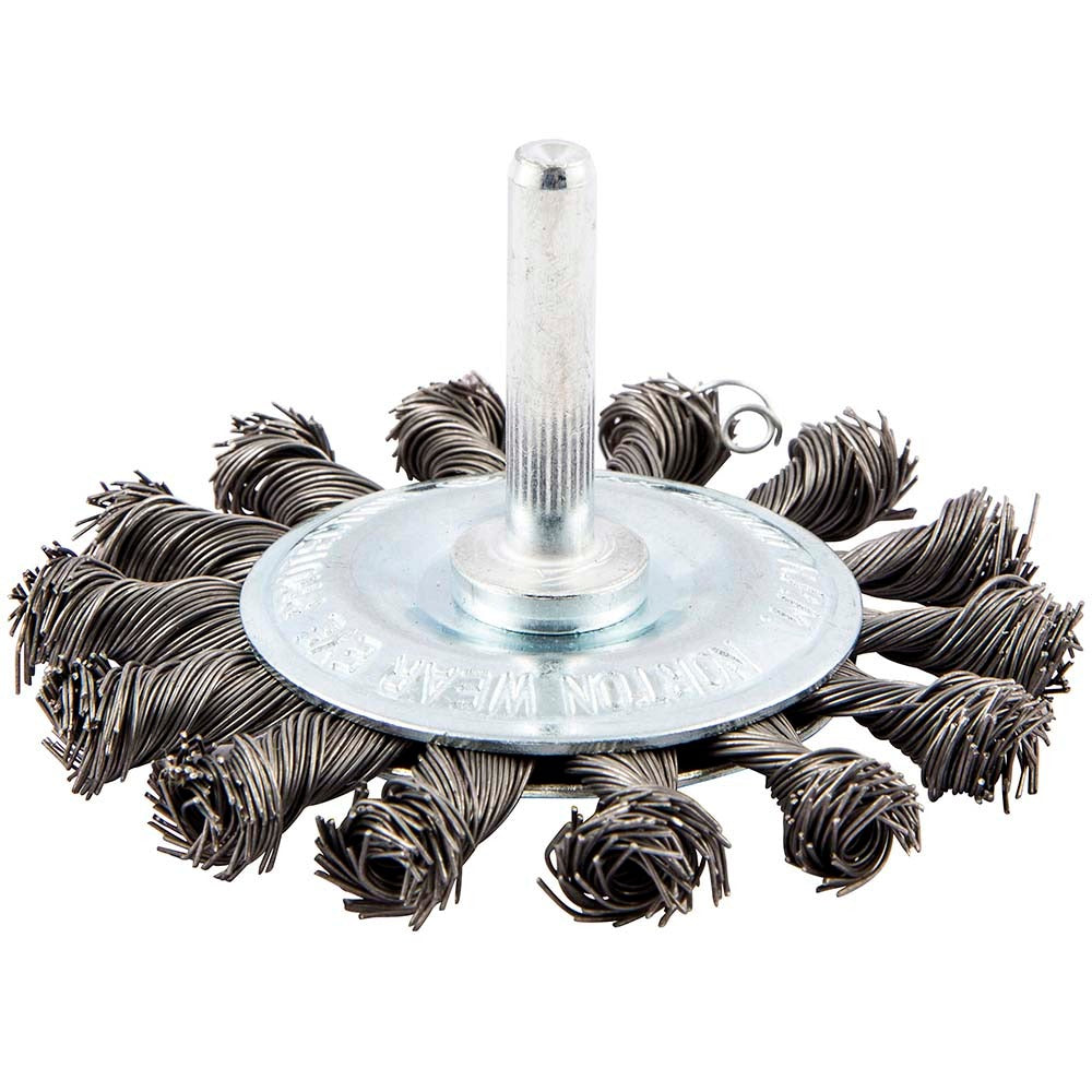 NORTON Norton 66252839015 Knotted Wheel Brush 3 Inch 25000 Rpm