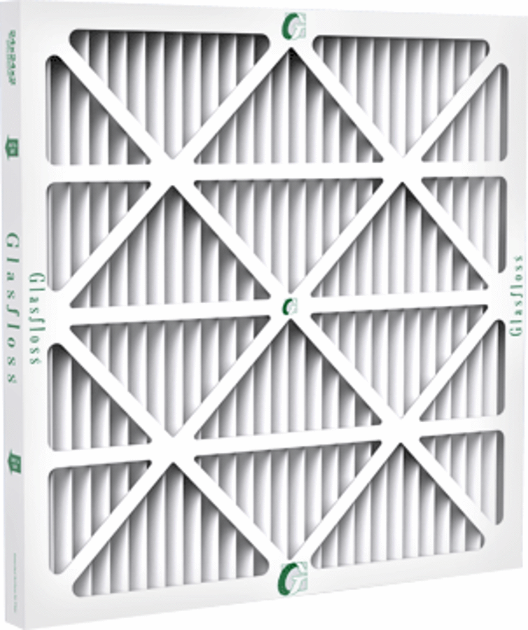 GLASFLOSS Glasfloss ZLP18202 Z-Line standard capacity pleated filter (18 x 20 x 2) GLAZLP18202