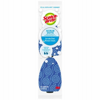 3M 3M Company 487-2-7 Dish Wand Refill 2 Pack