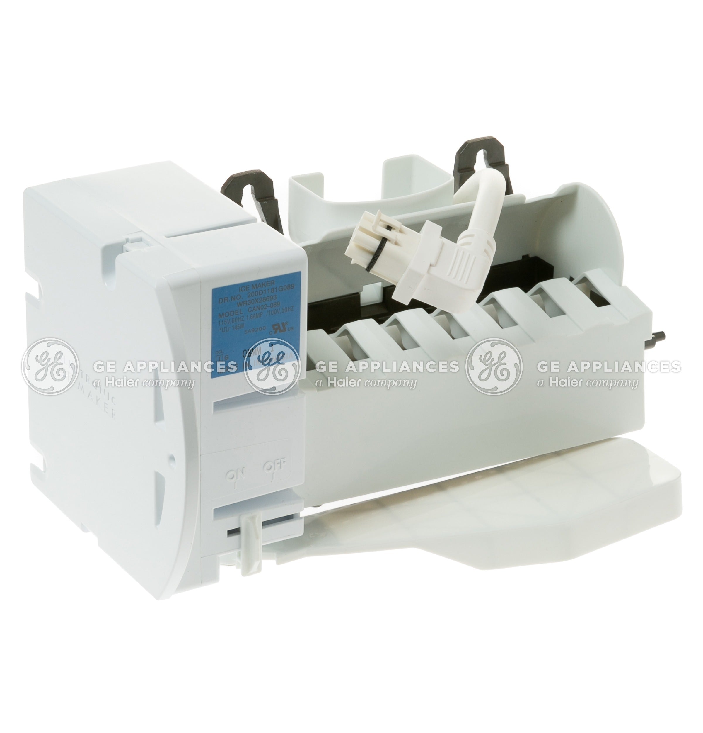 GENERAL ELECTRIC GE WR30X28693 Icemaker Power 6.5x8.65x5.55