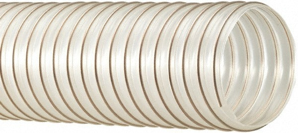 FLEXAUST Flexaust 8371023625 Vacuum Duct Hose 25 Ft Polyurethane Clear