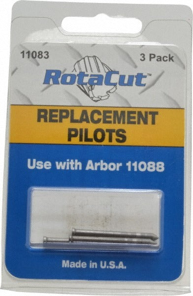 HOUGEN Hougen 11083 Steel Pilot Pin Hole Cutters 3 Pack