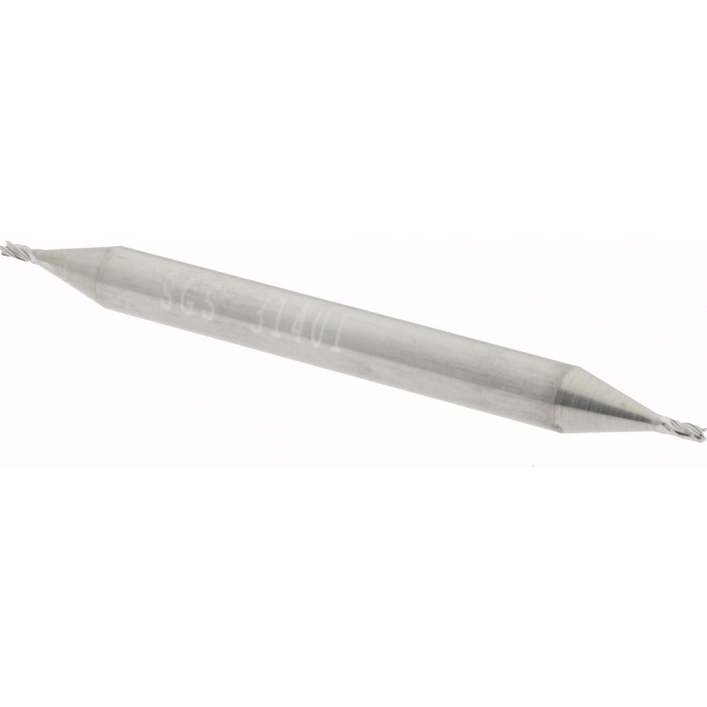 KYOCERA SGS PRECISION TOOLS Sgs 31401 Square End Mill 1/32 in 4 Flute Solid Carbide