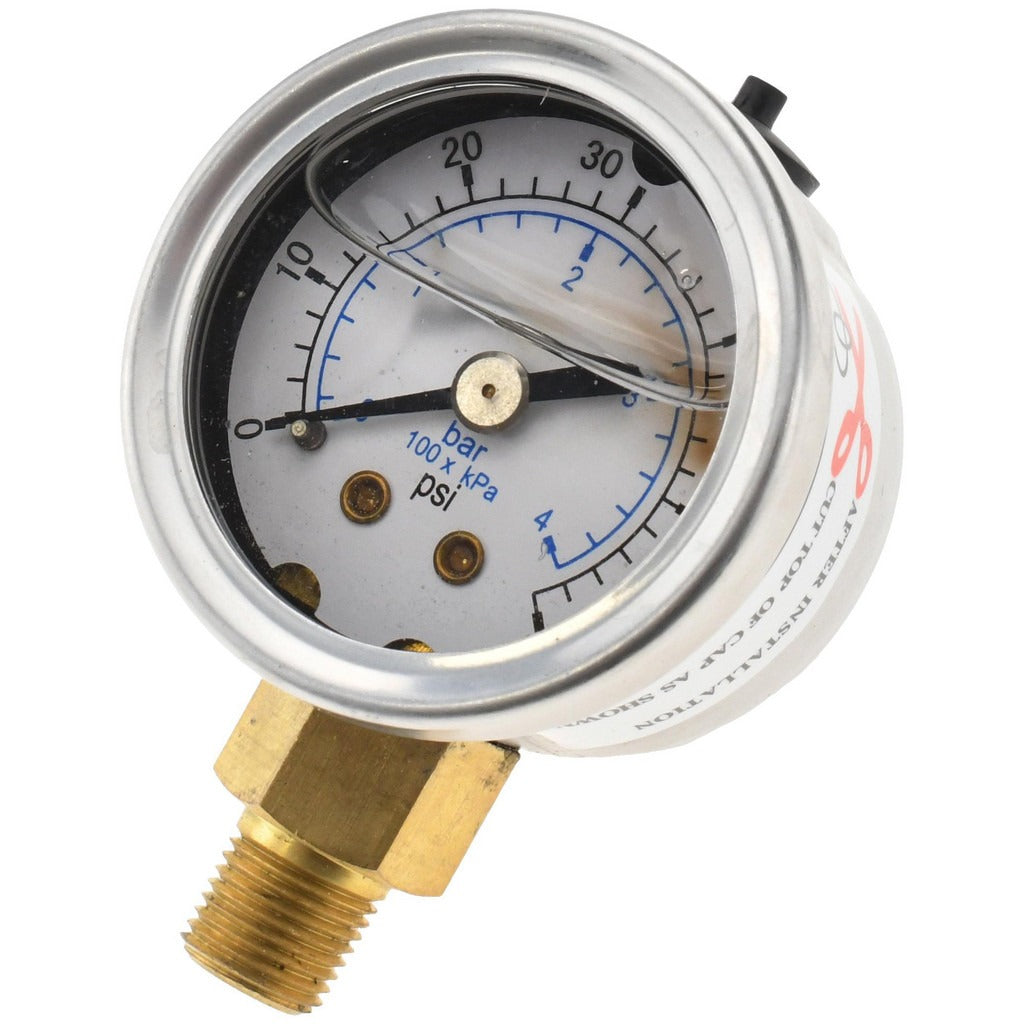 VALUE COLLECTION Value Collection 115AL15060 Pressure Gauge 60 Psi 1.5 in