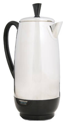 BLACK+DECKER FCP412 Stainless Steel Percolator 4 to 12 Cup 1000W