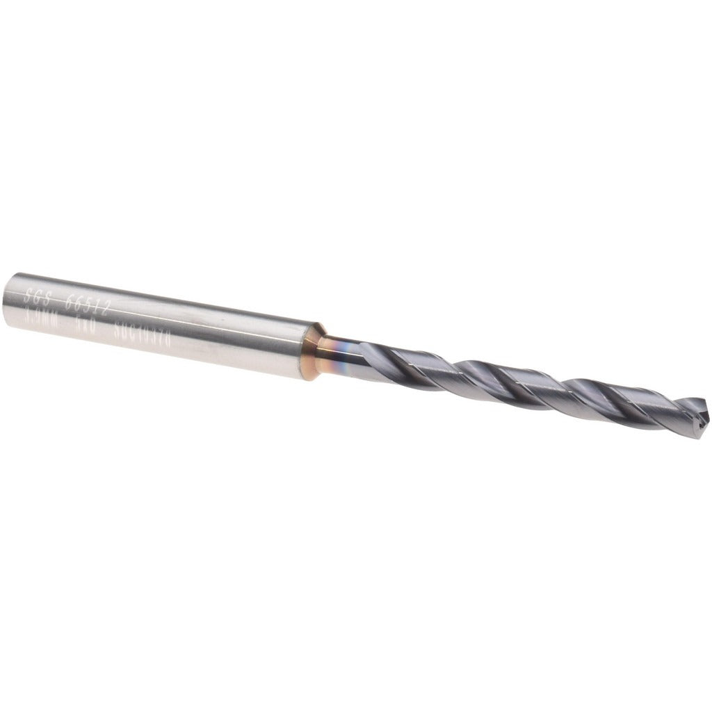 KYOCERA SGS PRECISION TOOLS Sgs 66512 Solid Carbide Jobber Drill 3.90mm 135 Deg