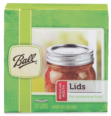 BALL Rubbermaid Inc/jarden 1440031050 Dome Canning Lids 12 Pack