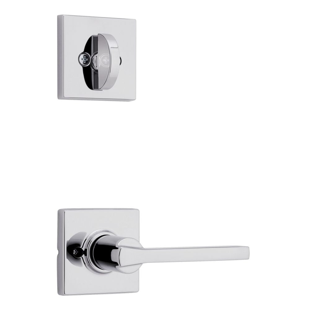 KWIKSET Kwikset 966CSLSQT-26.UNIV Casey Lever Trim Bright Chrome