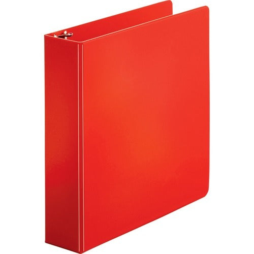 BUSINESS SOURCE Business Source BSN28660 Round Ring Binder 2 Inch Red