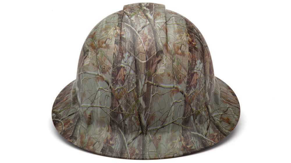 Pyramex HP54119 Camo Fullbrim 4 Point Ratchet Ridgeline Hard Hat