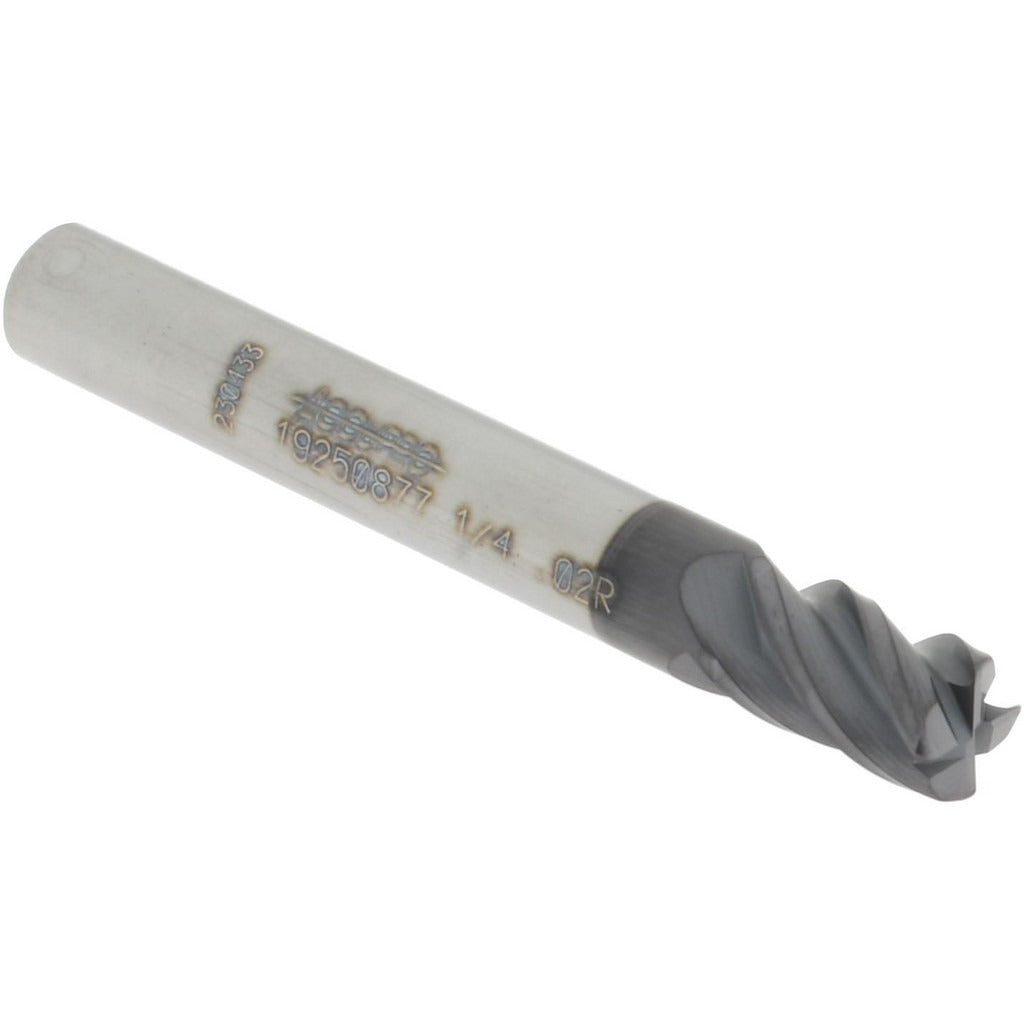 ACCUPRO Accupro 14556372 Corner Radius End Mill 0.25in 4 Flute