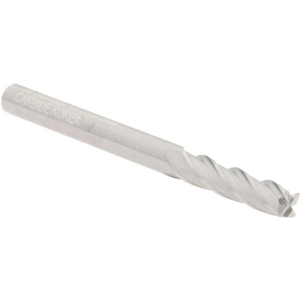 HERTEL Hertel 12467638 Square End Mill 1/8 Inch 4 Flute Carbide