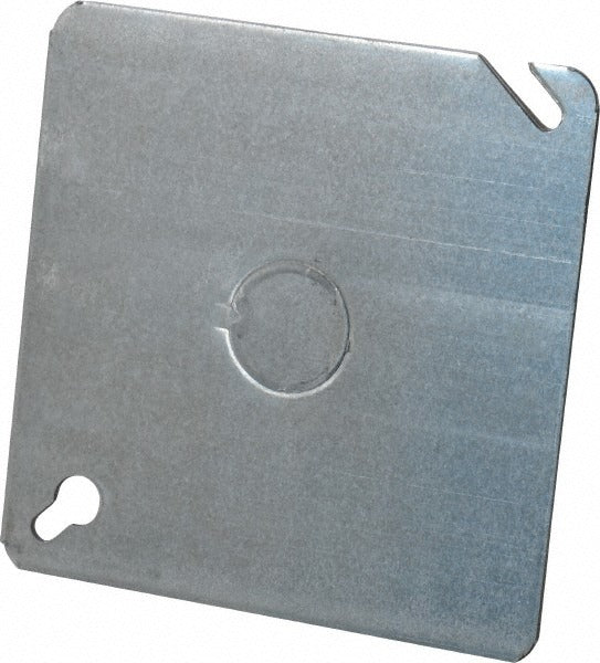 THOMAS & BETTS Thomas Betts 52-C-6 Face Electrical Box Cover Steel 4 in