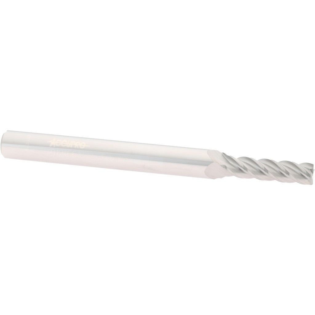 ACCUPRO Accupro 12182409 Square End Mill 0.1772 in 4 Flute Carbide