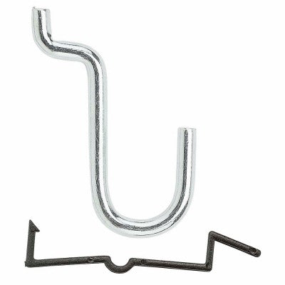 NATIONAL HARDWARE National Mfg N180-023 Galvanized Curved Peg Hook 1/2 in 8 Pack