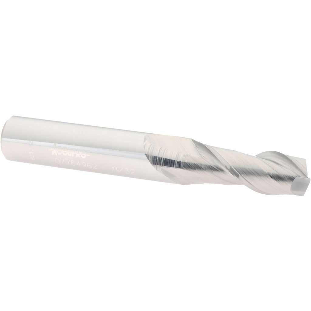 ACCUPRO Accupro 12181395 Square End Mill 11/32 in 2 Flute Carbide