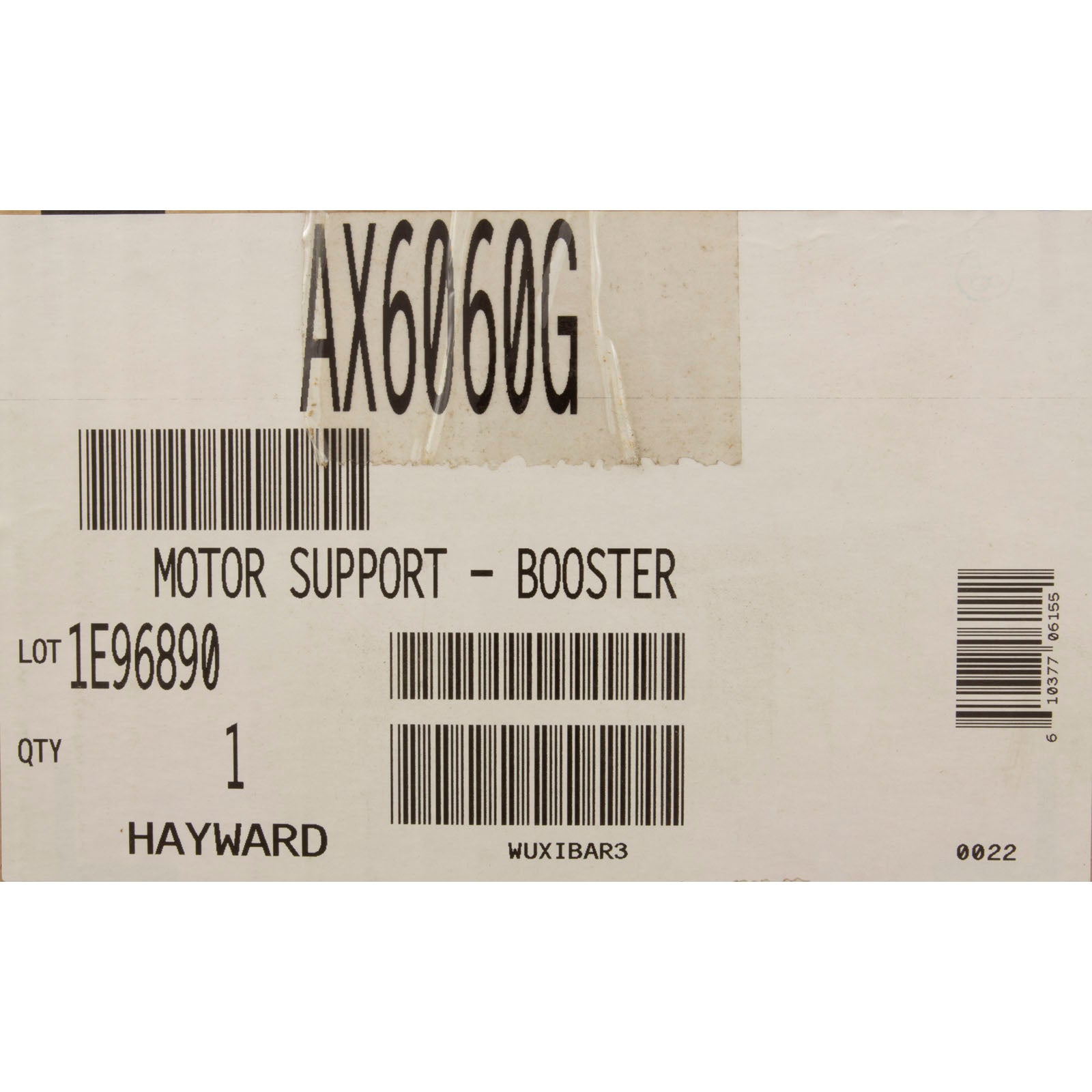 Hayward AX6060G Motor Support Booster Pump Replacement