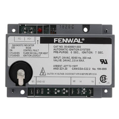 Fenwal 35-605501-003 Direct Spark Ignition Control 24V w/ 0 sec Prepurge 7 sec TFI and Remote Sensor