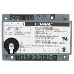 FENWAL 35-605506-023 Direct Spark Ignition Control, 24V, Single or Three Trials, Gray - Replacement 35-605506-023